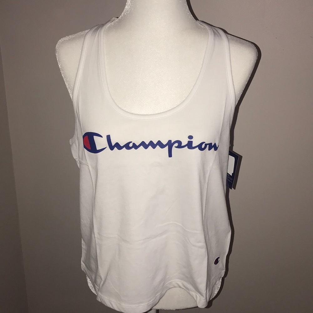 Champion racer back tank top shirt NWT Large